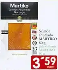Supermercados Bip Bip Martiko - salmon ahumado ahumado oferta