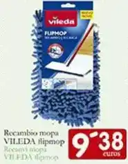 Supermercados Bip Bip Vileda - recambio mopa fipmop oferta