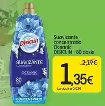 Dialprix Disiclin - suavizante concentrado oceanic oferta