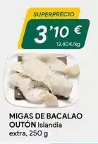 Masymas Outón - migas de bacalao oferta