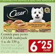 Supermercados Bip Bip Cesar - comida para perro multipack oferta