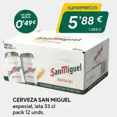 Masymas San miguel - cerveza oferta