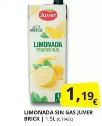 Supermercados MAS Juver - limonada sin gas oferta