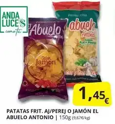 Supermercados MAS Anda - patatas frit. aj/ perej o jamon oferta