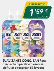 Masymas San - suavizante conc. floral oferta