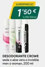 Masymas Crowe - desodorante oferta