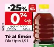 Dia Dia upss - té al limón oferta