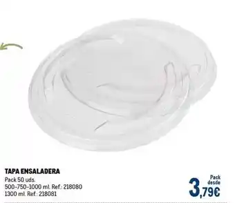 Makro Tapa ensaladera oferta