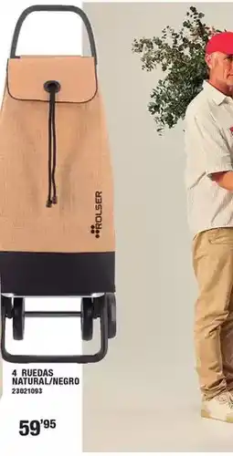 Optimus Rolser - 4 ruedas natural oferta