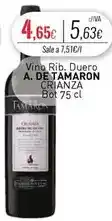 Cuevas Cash Tamarón - vino rib. duero crianza oferta