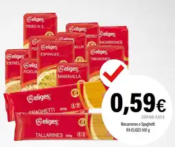 Cash Ifa IFA ELIGES Macarrones o Spaghetti oferta