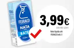 Cash Ifa FEIRACO Nata líquida uht oferta