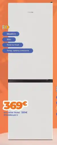 Pascual Martí HISENSE Combi rb390n4awe oferta