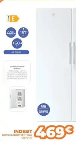 Pascual Martí INDESIT Congelador vertical u16f2tw oferta