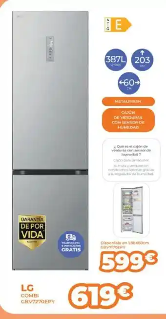 Pascual Martí LG Combi gbv7270epy oferta