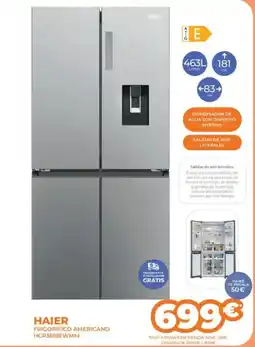 Pascual Martí HAIER Frigorífico americano hcr3818ewmm oferta