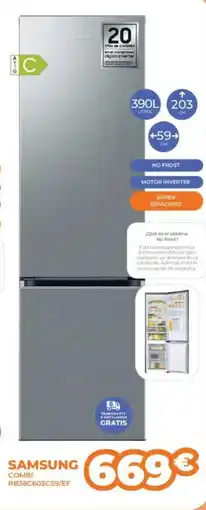 Pascual Martí SAMSUNG Combi rb38c603c59/ef oferta