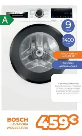 Pascual Martí BOSCH Lavadora wgg244zoes oferta