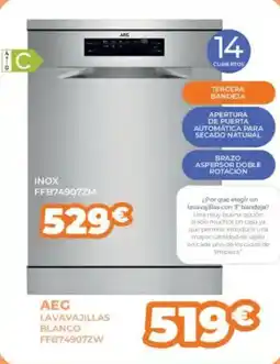 Pascual Martí AEG Lavavajillas blanco ffb74907zw oferta