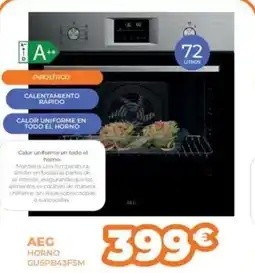 Pascual Martí AEG Horno guspb43fsm oferta