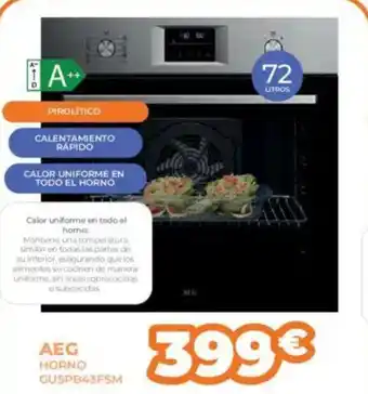 Pascual Martí AEG Horno guspb43fsm oferta