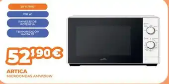 Pascual Martí ARTICA Microondas amw210w oferta