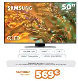 Pascual Martí SAMSUNG TQ50Q8OD oferta