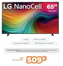 Pascual Martí LG 65NANO82T6B oferta
