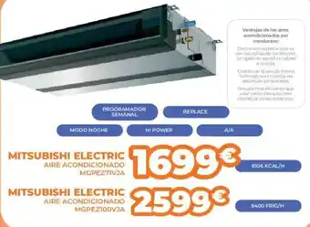 Pascual Martí Mitsubishi electric aire acondicionado mgpezzivja oferta