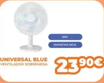 Pascual Martí Universal blue ventilador sobremesa oferta
