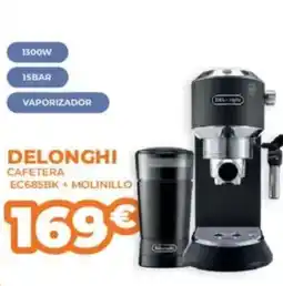 Pascual Martí DELONGHI Cafetera ec685bk + molinillo oferta