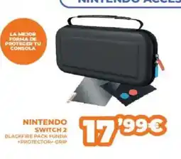 Pascual Martí Nintendo switch 2 blackfire pack funda +protector grip oferta