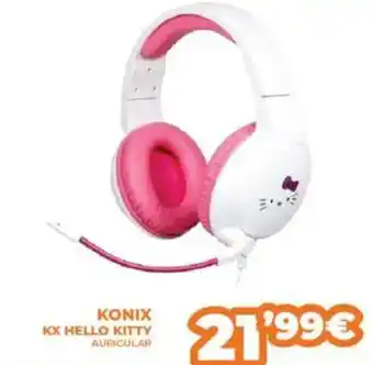 Pascual Martí Konix kx hello kitty auricular oferta