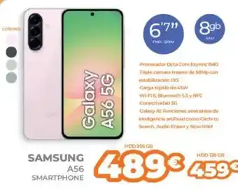 Pascual Martí SAMSUNG A56 smartphone oferta