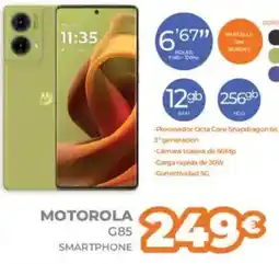 Pascual Martí MOTOROLA G85 smartphone oferta
