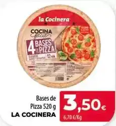 Spar Tenerife La cocinera - bases de pizza oferta