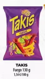 Spar Tenerife Takis - fuego oferta