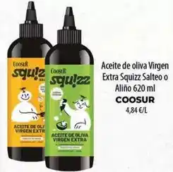 Spar Tenerife Coosur - aceite de oliva virgen extra squizz salteo o alino oferta