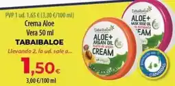Spar Tenerife Tabaibaloe - crema aloe vera oferta