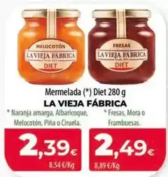 Spar Tenerife La vieja fábrica - mermelada diet oferta