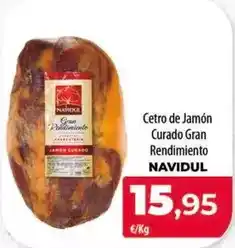 Spar Tenerife Navidul - cetro de jamon curado gran rendimiento oferta