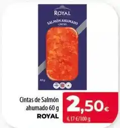 Spar Tenerife Royal - cinta de salmon ahumado oferta
