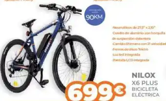 Pascual Martí NILOX X6 plus bicicleta eléctrica oferta