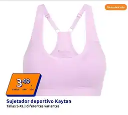 Action Sujetador deportivo Kaytan oferta