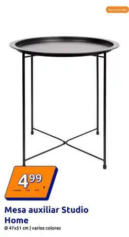 Action Mesa auxiliar Studio Home oferta