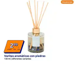 Action Varitas aromáticas con piedras oferta