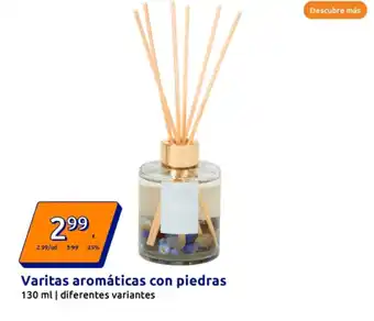 Action Varitas aromáticas con piedras oferta