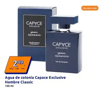 Action Agua de colonia Capace Exclusive Hombre Classic oferta