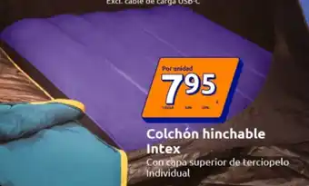 Action Colchón hinchable Intex oferta