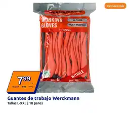 Action WERCKMANN Guantes de trabajo oferta